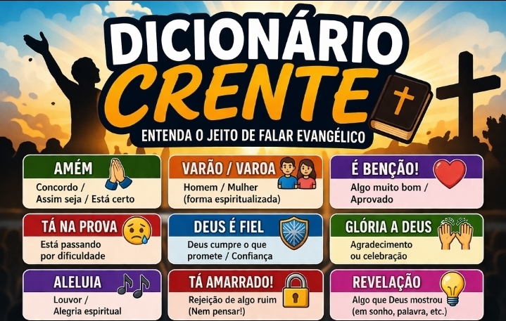 Dicionário Crente: Entenda o Jeito de Falar Evangélico