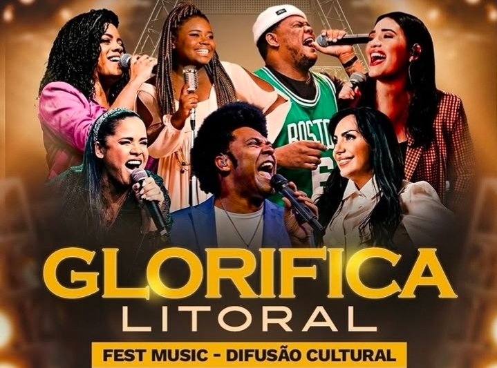 Glorifica Litoral reúne grandes nomes da música gospel em São Sebastião com entrada gratuita